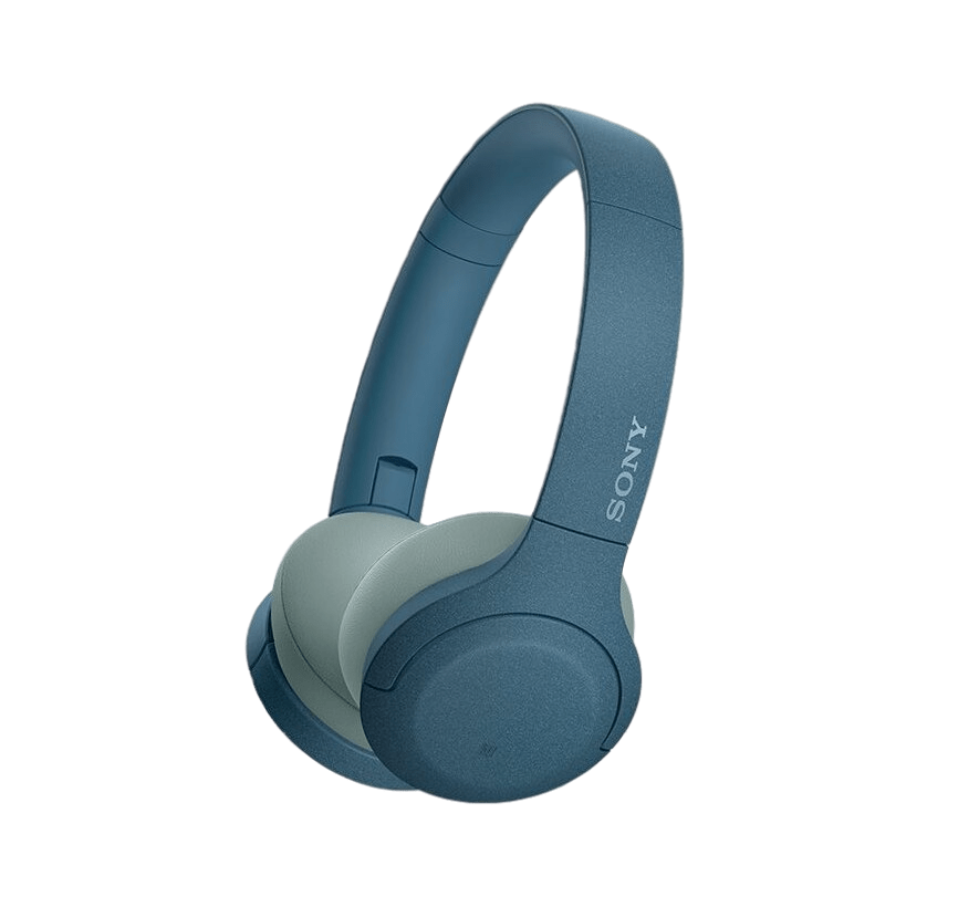 blue sony headphone